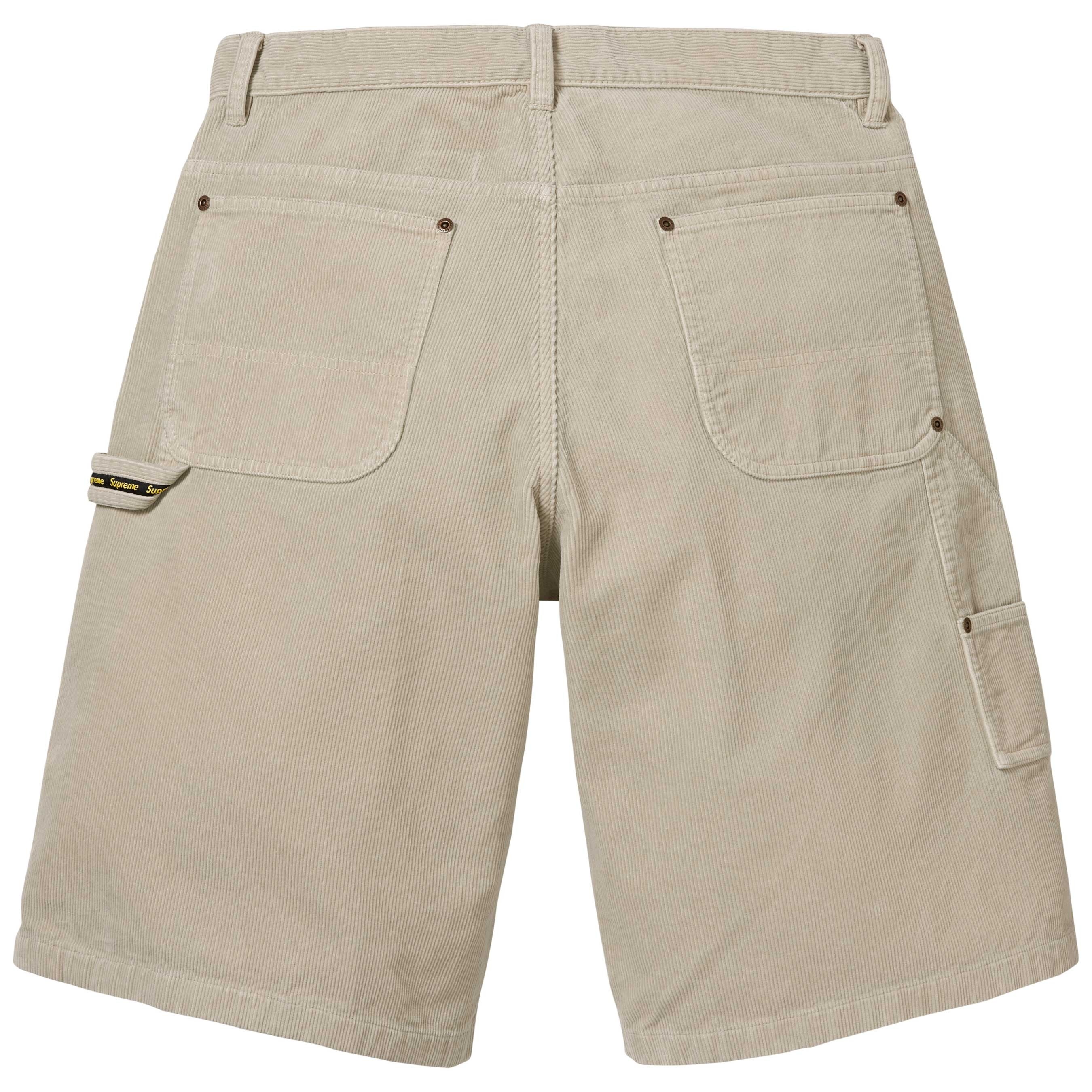 Washed Corduroy Double Knee Painter Short view 2